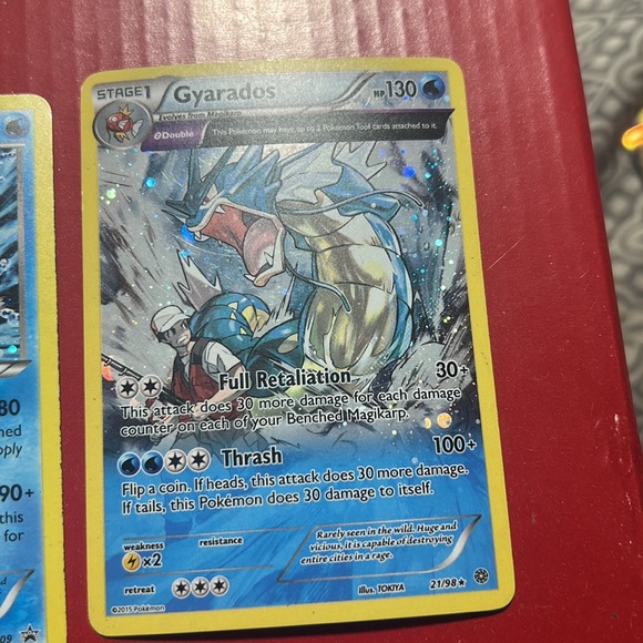 pokemon cards shiny gyarados Pokémon Card: Neo Revelation Shining Rare Holo 65/64 This attack does 30 more damage for each heads Gyarados Cards | Dex -